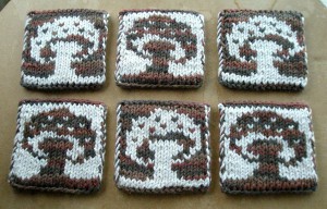 Tanja39's mushroom coasters