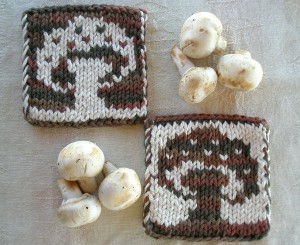 Tanja39's mushroom coasters