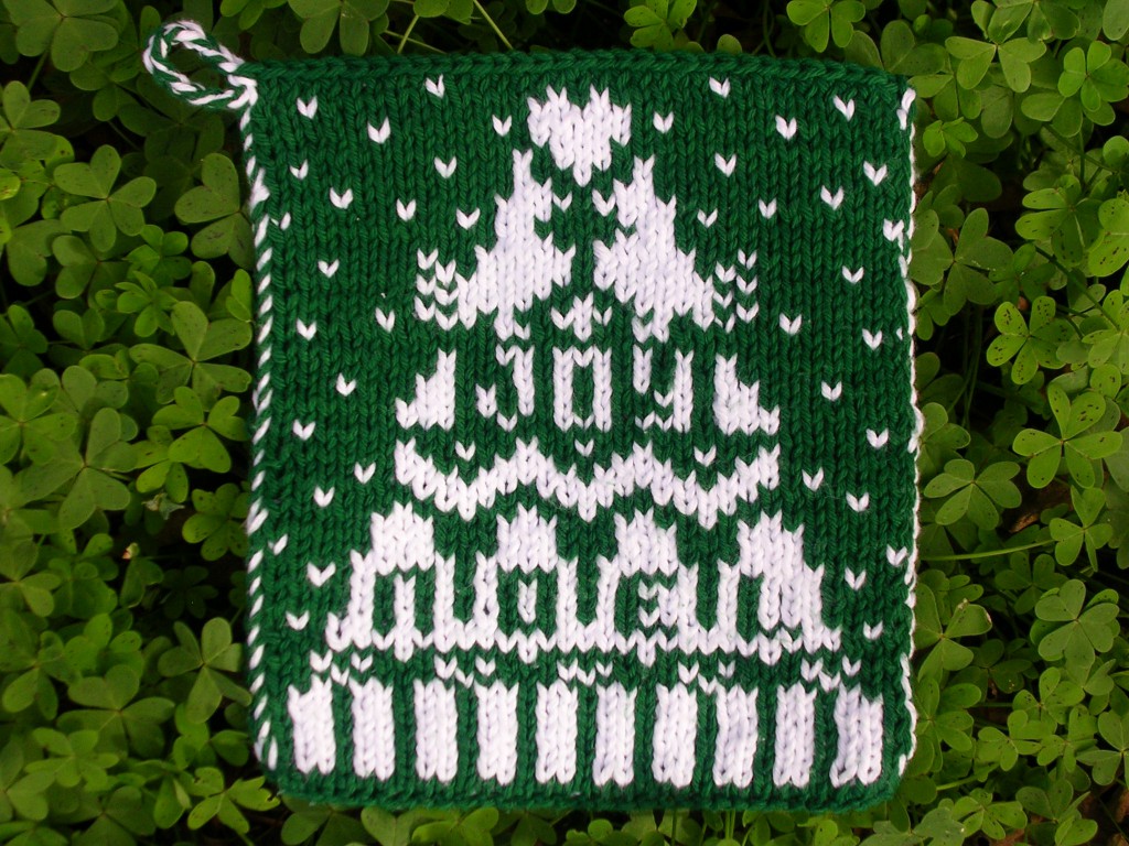 Christmas Tree Pot Holder | sg-creations