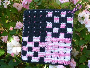 Gingham Weave Pot Holder - Side 2